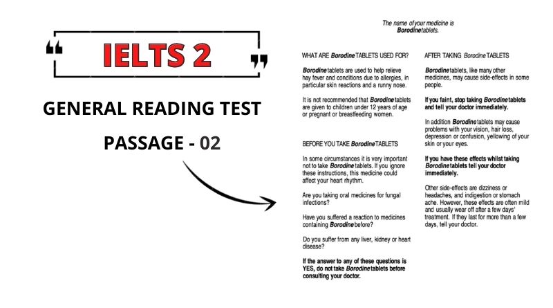 Borodine tablets: Reading Answers