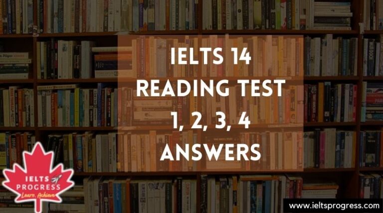 book 14 test 3 reading answers general