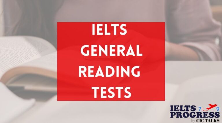 IELTS General Reading Practice Tests