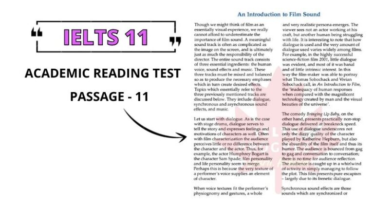 An Introduction to Film Sound: Reading Answers & PDF