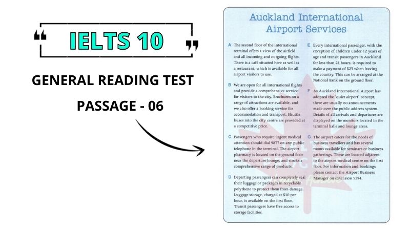 Auckland International Airport Services reading answers pdf