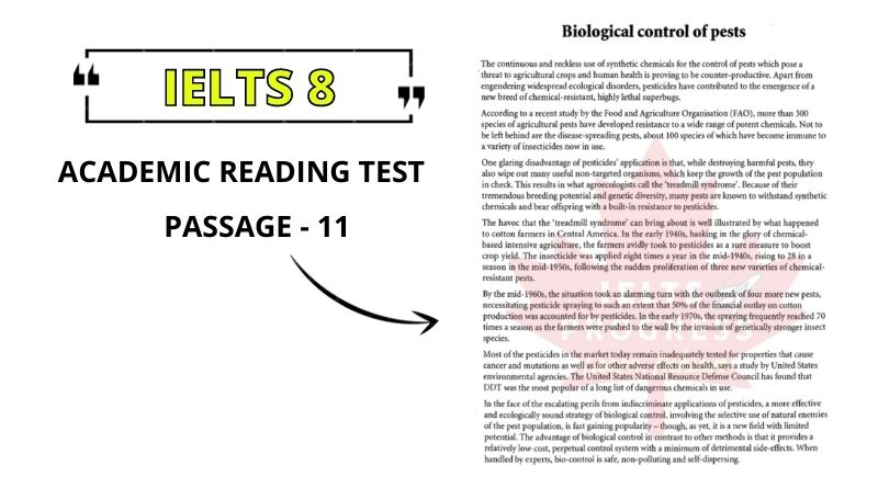 Biological Control of Pests Reading Answers & PDF