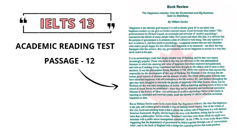 Psychological Value of Space – IELTS Reading Answers