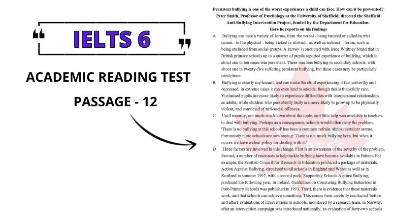 Bullying Reading Answers PDF