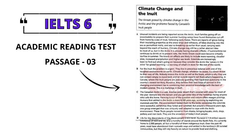 Climate Change and the Inui Reading Answers PDF