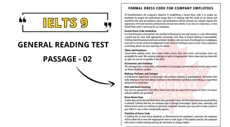 Formal Dress Code for Company Employees reading answers pdf