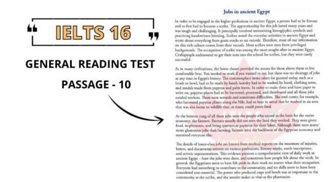 Jobs in Ancient Egypt reading answers pdf