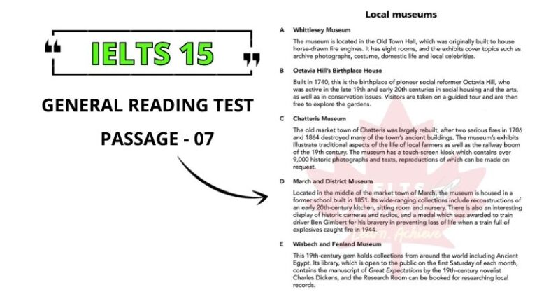 Local museums reading answers pdf