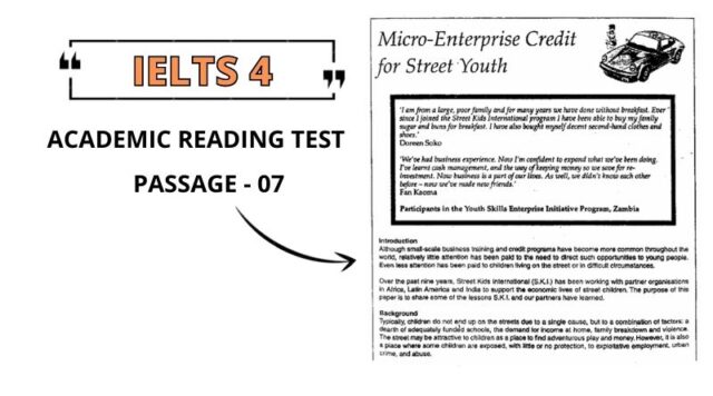 Micro-Enterprise Credit for Street Youth Reading Answers PDF