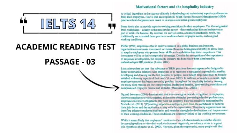 Motivational factors and the hospitality industry reading answers PDF