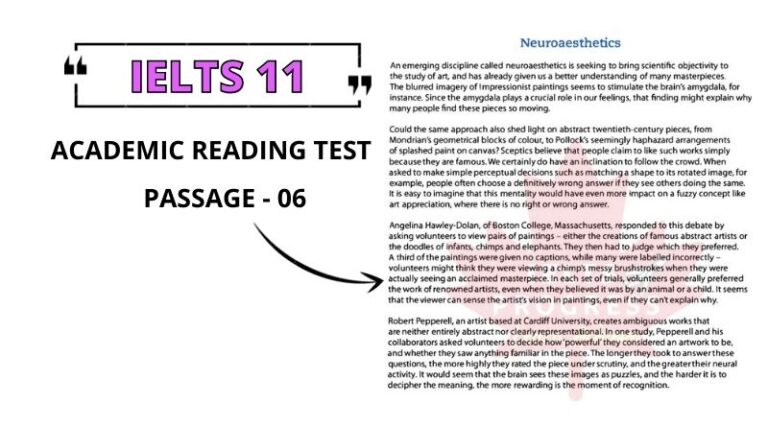 Neuroaesthetics: Reading Answers & PDF