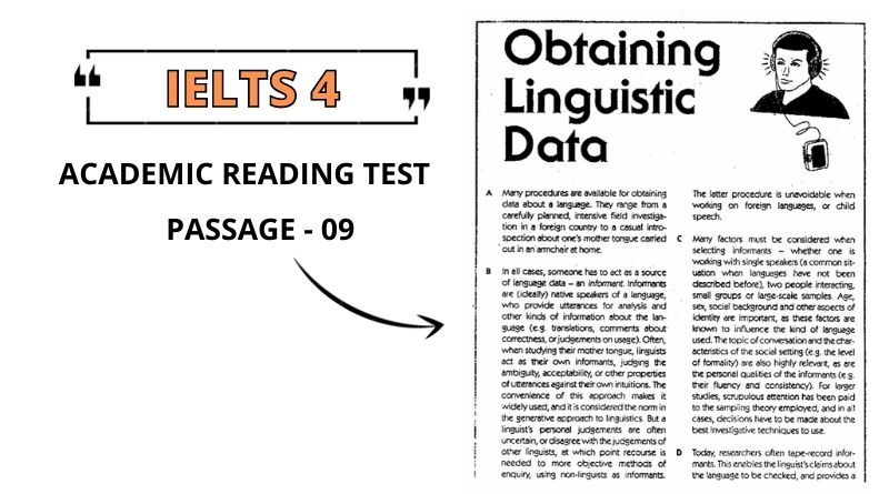 Obtaining Linguistic Data Reading Answers