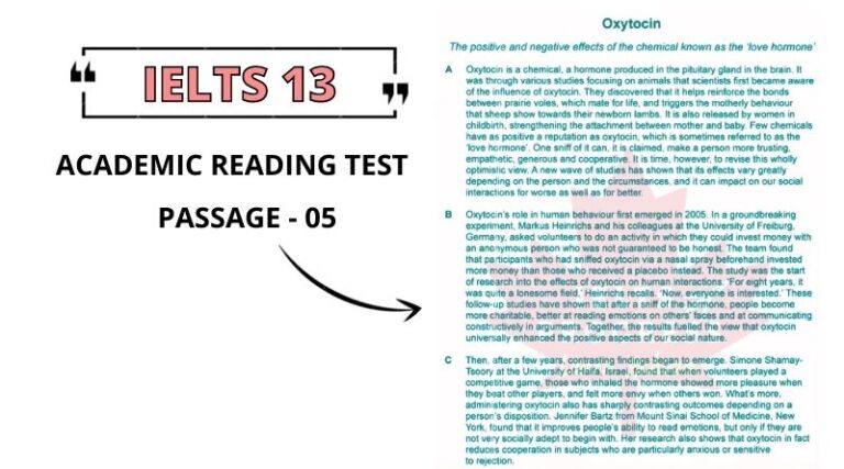 Oxytocin reading answers pdf