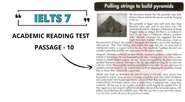 Pulling strings to build pyramids Reading Answers PDF