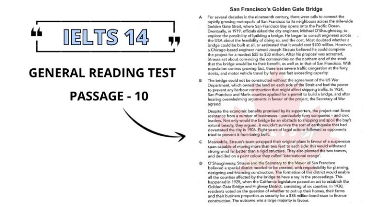 San Francisco’s Golden Gate Bridge reading answers pdf
