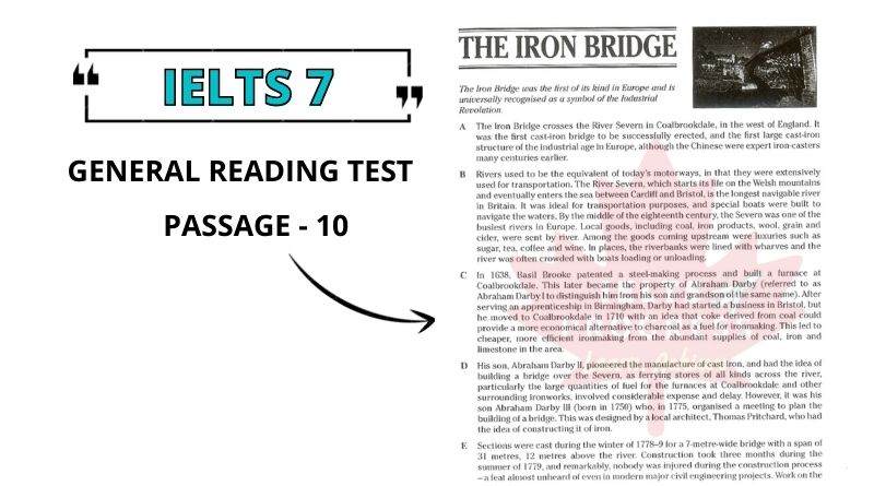 THE IRON BRIDGE Reading Answers & PDF