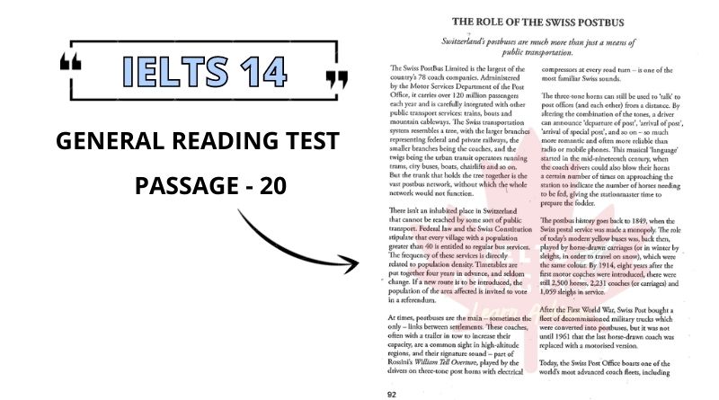 THE ROLE OF THE SWISS POSTBUS reading answers pdf