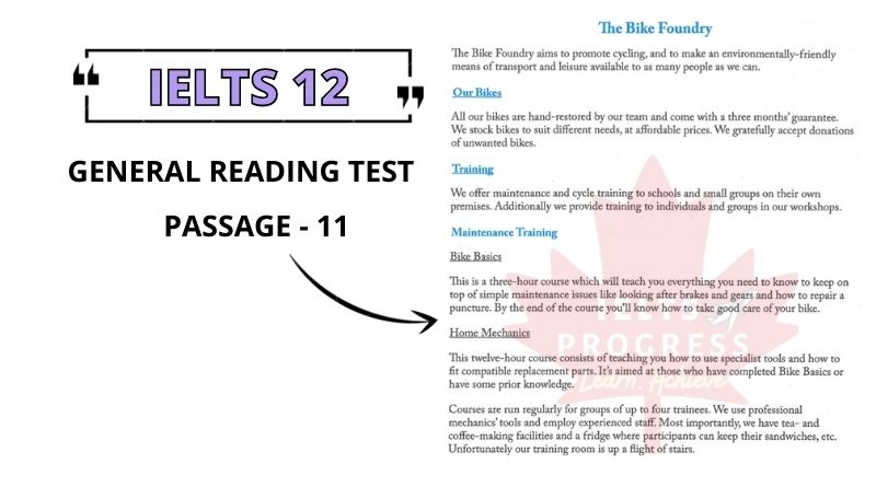 The Bike Foundry reading answers pdf