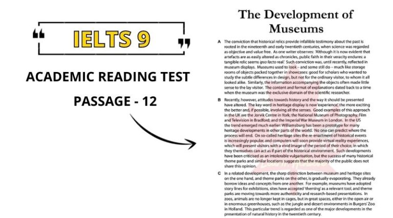 The Development of Museums reading answers pdf