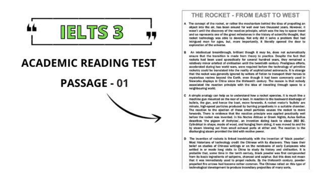 The Rocket - From East to West: Reading Answers