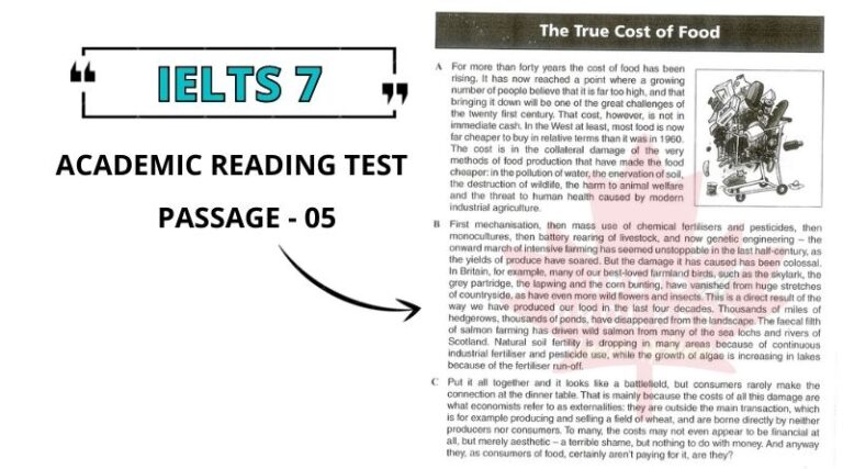 The True Cost of Food Reading Answers PDF