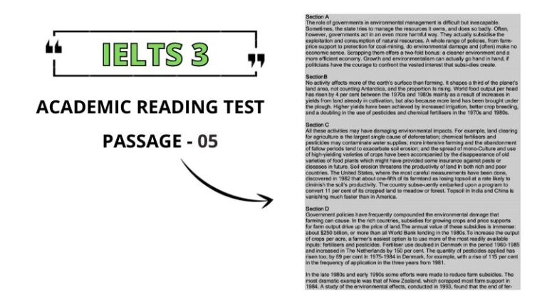 The role of governments in environmental management: Reading Answers