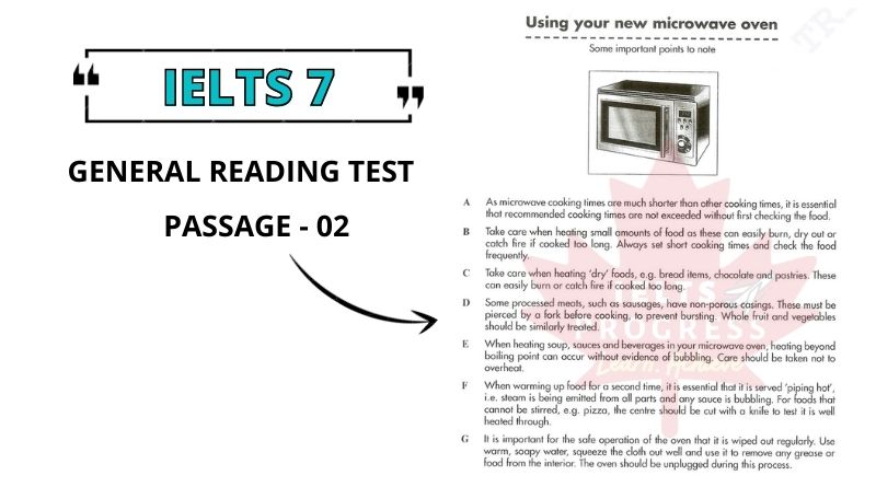 Using your new Microwave Oven Reading Answers PDF