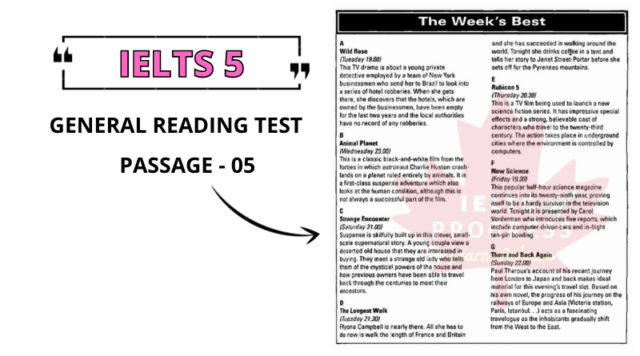Walk for Charity, The Week's Best: Reading Answers & PDF