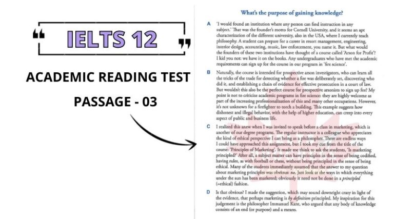 What’s the purpose of gaining knowledge? READING ANSWERS PDF