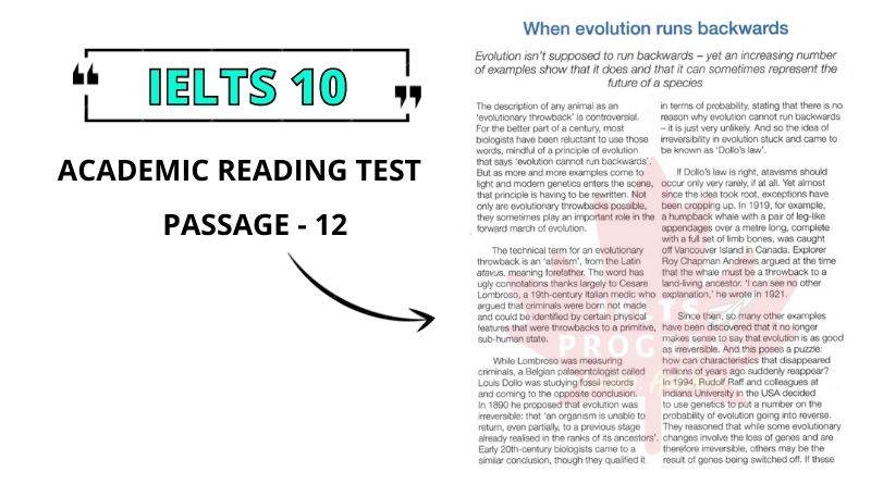 When evolution runs backwards reading answers pdf