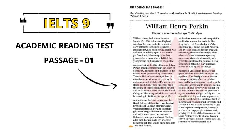 William Henry Perkin Reading Answers PDF
