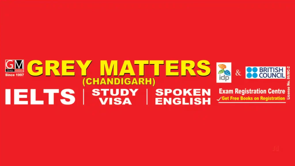 Grey Matters IELTS coaching Institute Chandigarh